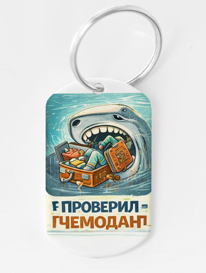 Брелок "Проверил Чемодан" #1