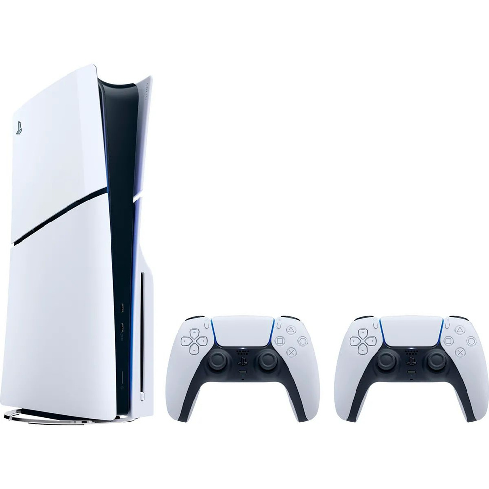 Игровая консоль PlayStation 5 Slim + DualSense Controller White #1