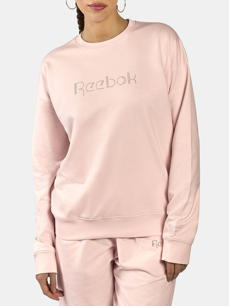 Свитшот Reebok STUDDED LOGO CREW SWEATSHIRT #1