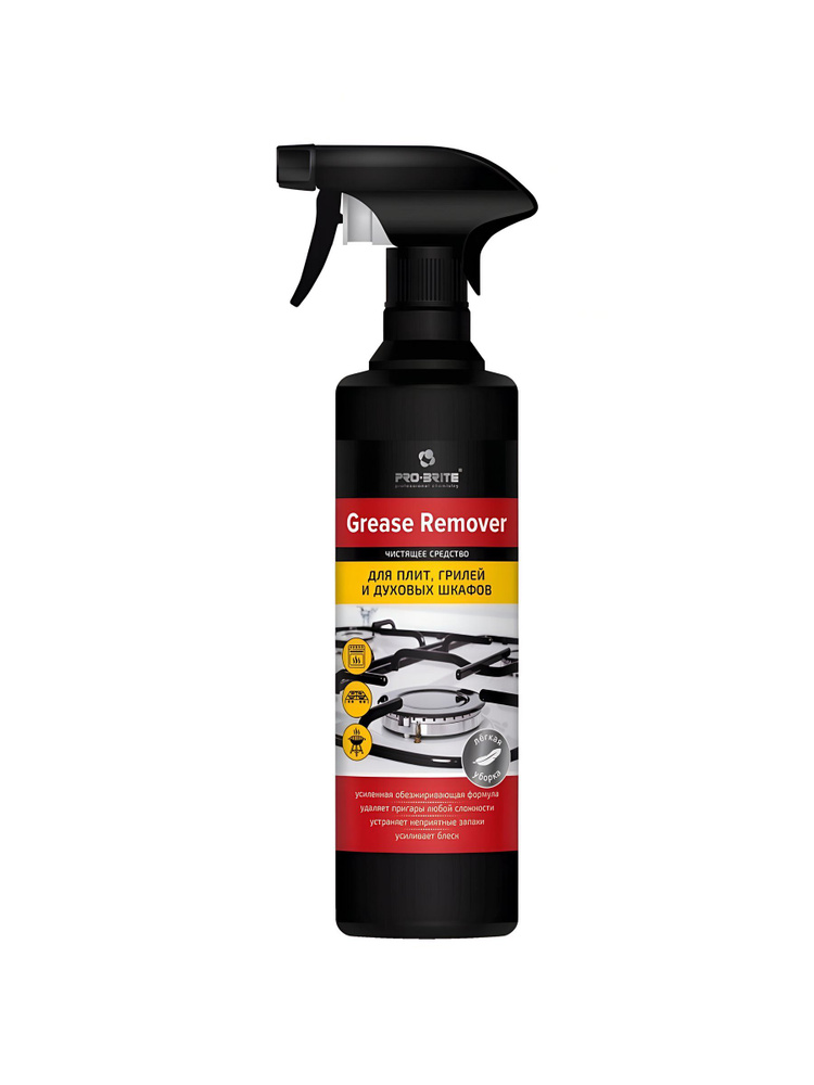 Чистящее средство Pro-Brite Grease Remover спрей 500 мл для плит, грилей и духовых шкафов #1