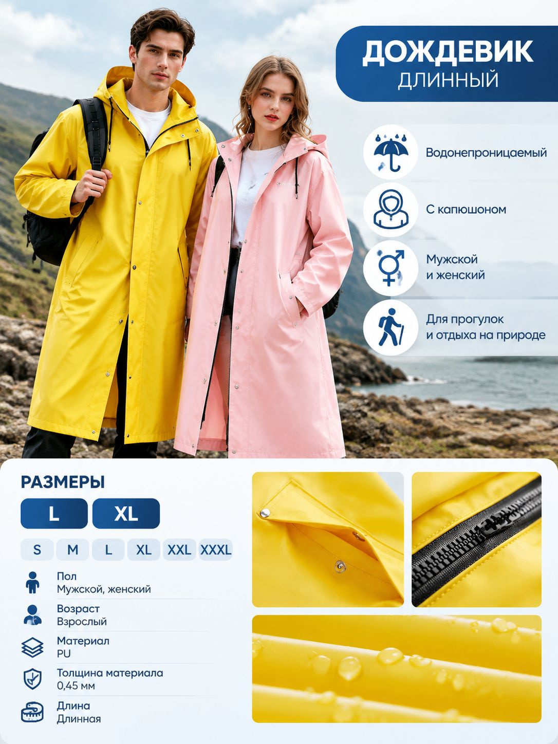 Размеры и характеристики