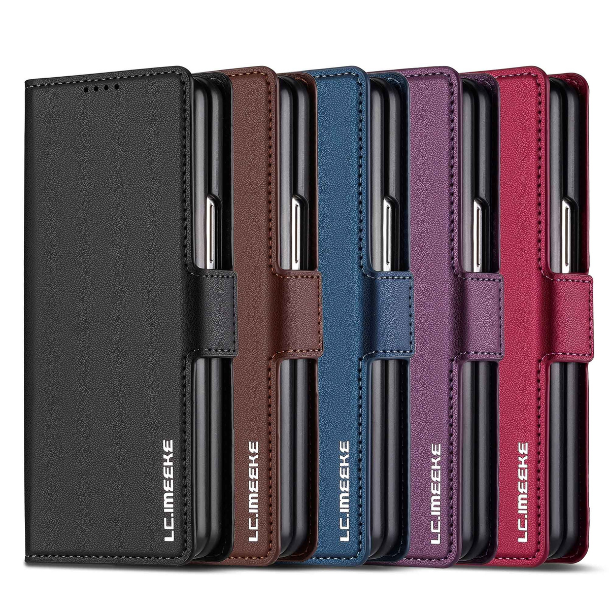 LCIMEEKE Премиум-класса Кожаный Чехол Для Samsung Galaxy S25 Ultra ...