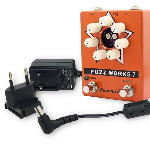 Гитарная педаль эффектов Fuzz DemonFX Fuzz Works 7 Фузз для
