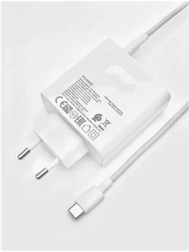 Блок питания / зарядка HW-200325EP0 для ноутбуков / планшетов / смартфонов Huawei 20V 3.25A 65W Type-C, 65 Вт, фото 3