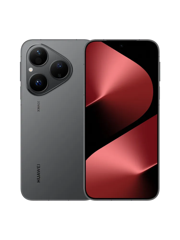 HUAWEI Смартфон Pura 80 12 Гб + 256 Гб Матовый черный Ростест (EAC) 12/256 ГБ, черный