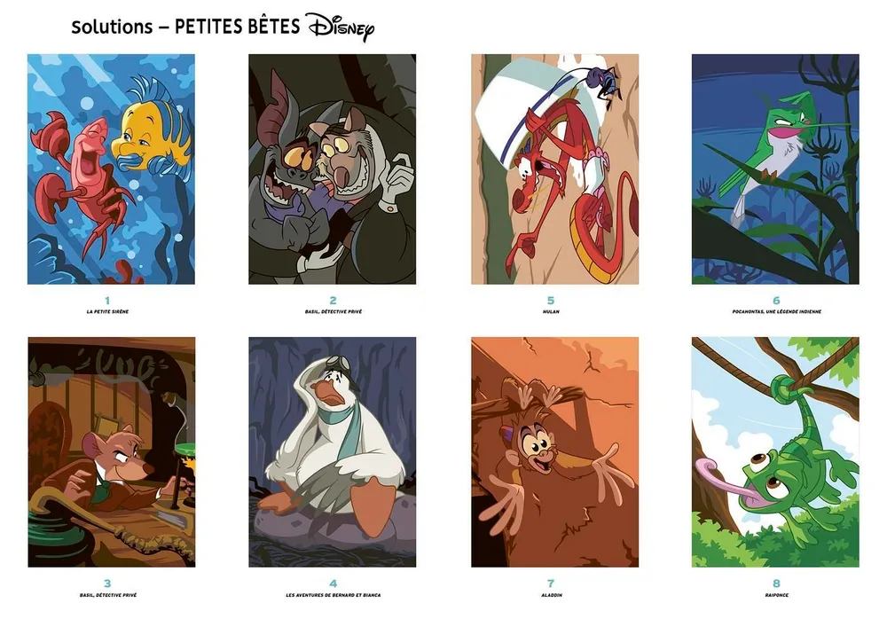 Раскраска по номерам дисней Coloriages mysteres Disney hachette от ашет, вариант, фото 2