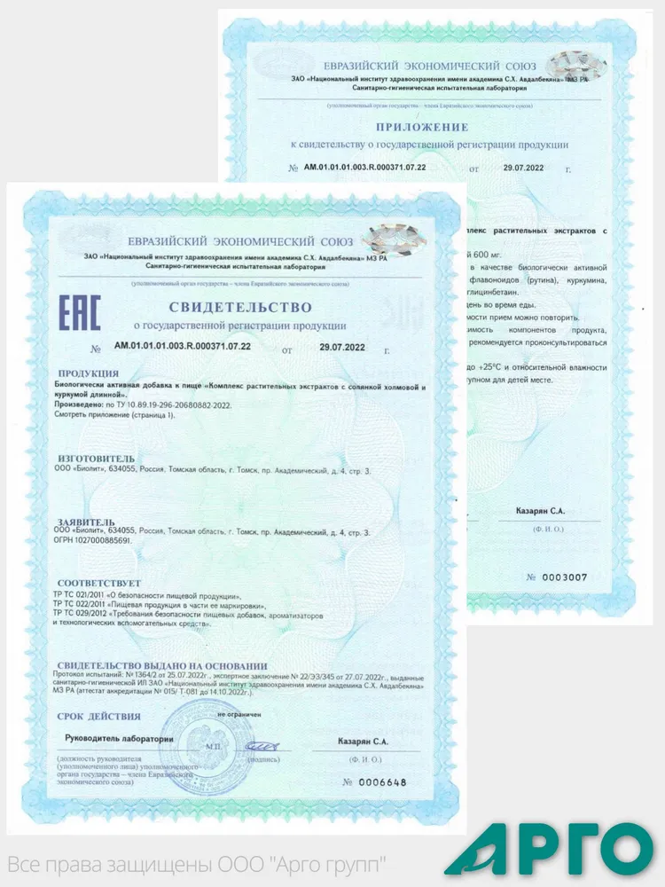 БАД Липроксол форте для печени и поджелудочной, 90 капсул, Биолит (Арго), вариант, фото 5