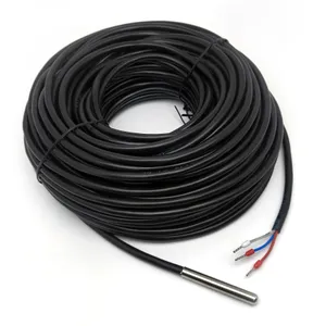 Датчик температуры PT1000 B 7x50 мм. кабель 30 метров -40...+110C Подобрали для вас