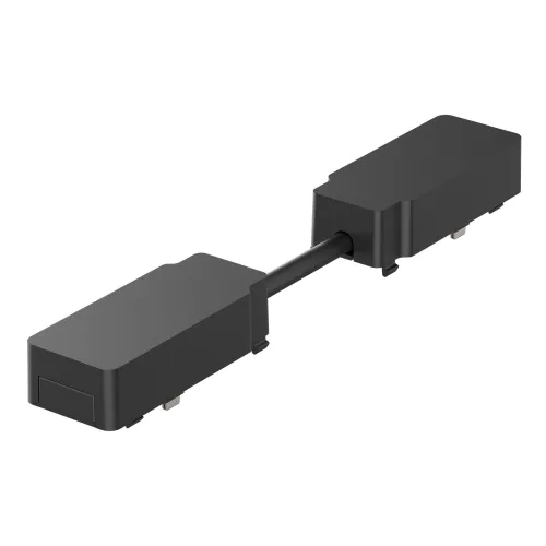 Прямой коннектор питания ST LUCE , цвет черный, магнитная трековая система SKYFLAT, ST067.409.17