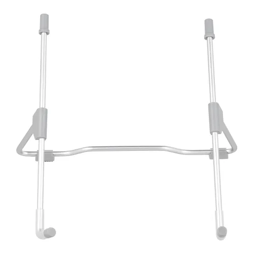 Портативная складная подставка для ноутбука, регулируемая, алюминий, серый, для ноутбуков 10-17", пл