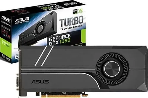 ASUS Видеокарта GeForce GTX 1060 Asus Turbo OC 6 ГБ (153BD789)