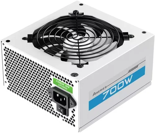 Блок питания для ПК 700W Белый ATX ZIRCON AA-700-White, 20+4pin 4+4pin 2*6+2pin 6*SATA 3*MOLEX венти