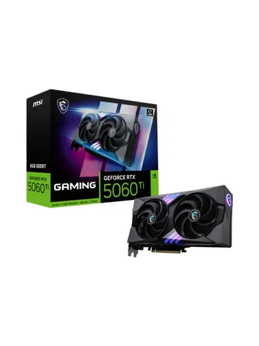 MSI Видеокарта GeForce RTX 5060 Ti RTX 5060 Ti 8G GAMING OC 8 ГБ (RTX 5060 Ti 8G GAMING OC), LHR