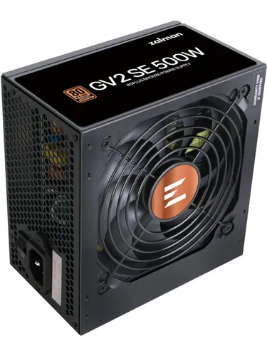 Zalman ZM500-GV2SE Блок питания , 500Вт, 80 PLUS Bronze, 120мм, черный