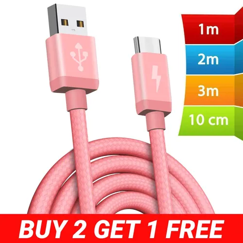 Кабель для мобильных устройств USB Type-C/USB Type-C, коричнево-красный