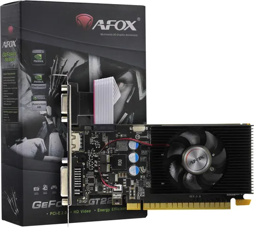 AFOX Видеокарта GeForce GT 220 1 ГБ (AF220-1024D3L2)