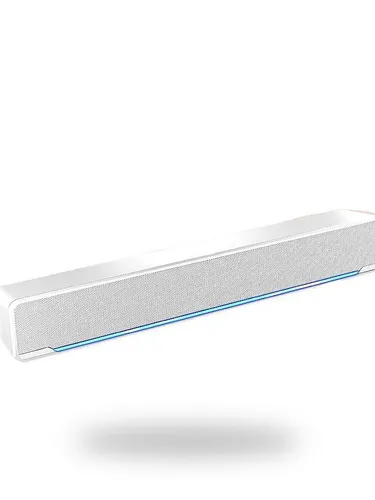 Компьютерные колонки 3 Вт, белые, 3.5 мм