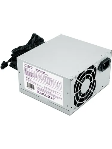 Блок питания CBR 20PSU-ATX450-08EC, 450Вт, 80мм, серый