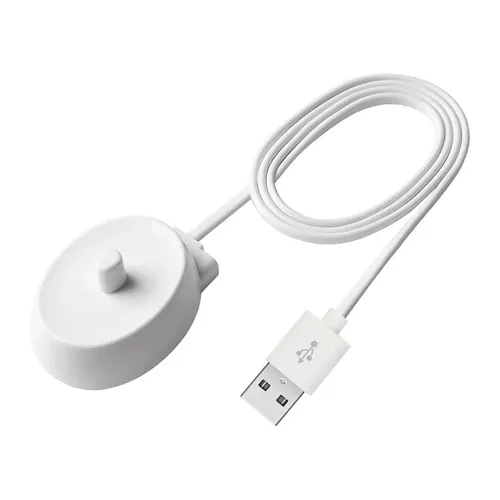 Зарядный кабель для электрической зубной щетки 4,2 В 0,3 Вт (белый)