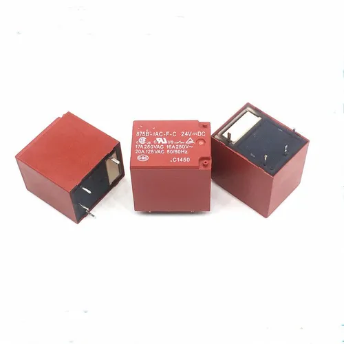 Электромагнитное реле 875B-1AC-F-C 24VDC, 16A, SPDT, для печатных плат