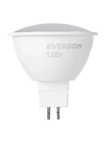 Светодиодная лампа 12 Вт GU5,3 220 В теплый свет