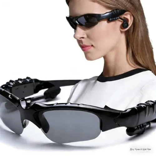 Наушники беспроводные с микрофоном, Bluetooth, USB, черный матовый