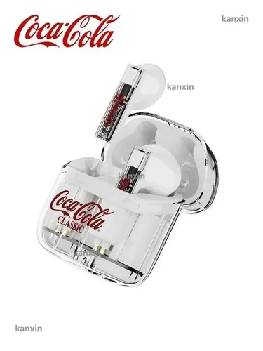 Coca-Cola Наушники беспроводные с микрофоном, белый
