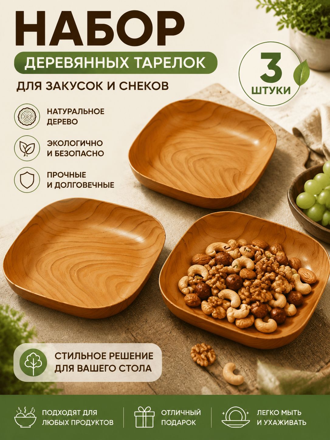 Набортарелок3шт