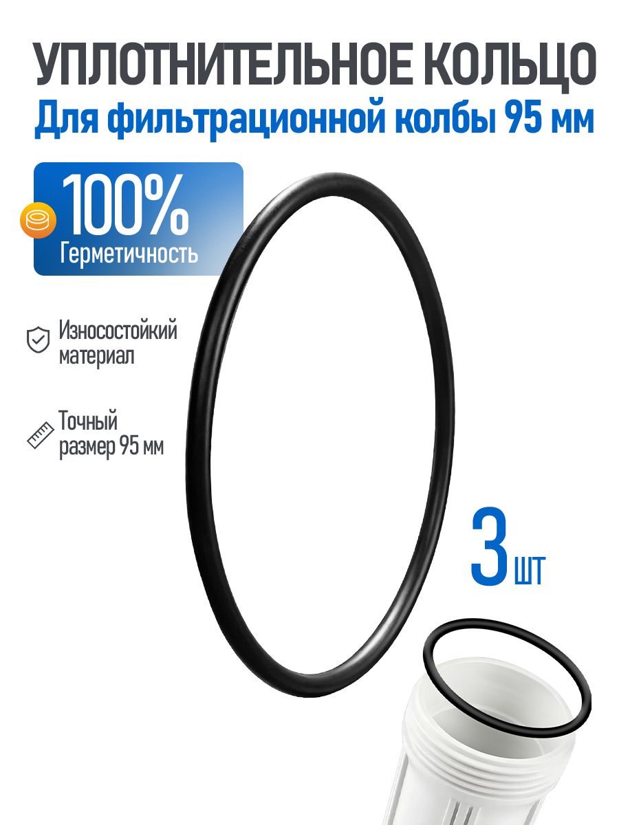 Кольцоуплотнительноедляфильтров10",3штуки