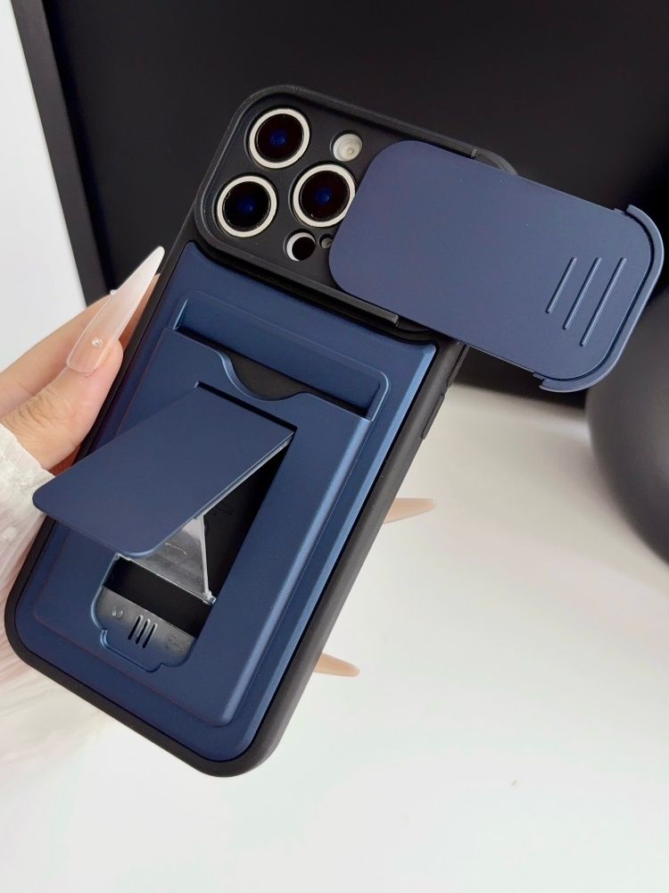 智能手机壳 用于 Apple iPhone 16 Pro Max, 热塑性聚氨酯, 蓝色