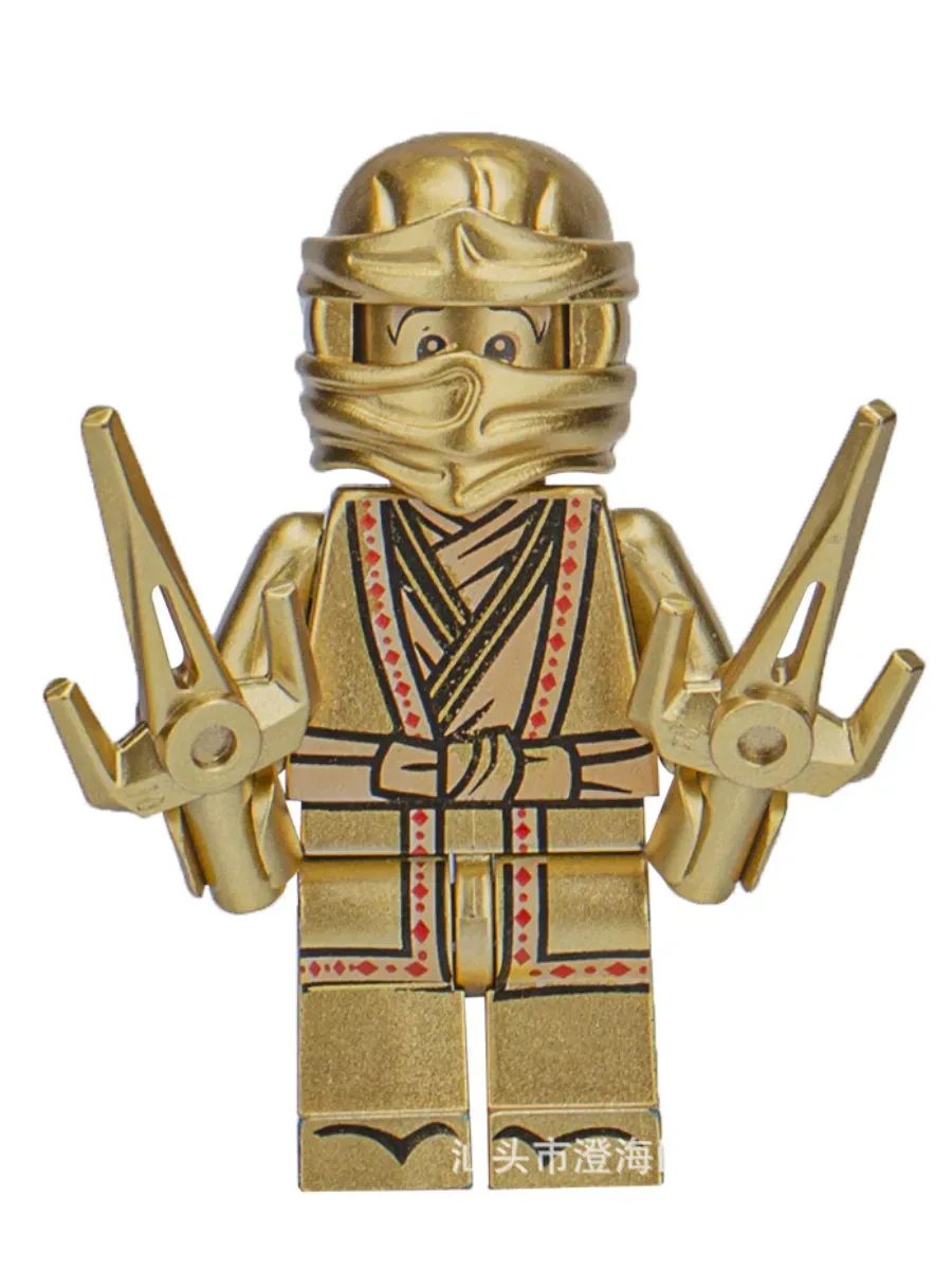 Фигурка Ллойд в золотой броне / Ниндзяго / Минифигурка Ninjago