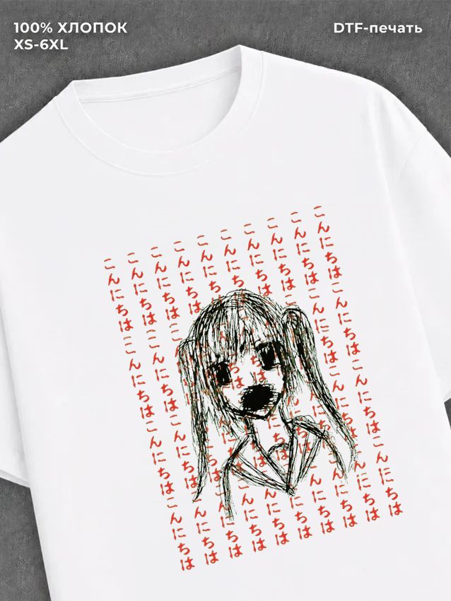 Футболка Senketsuakochan