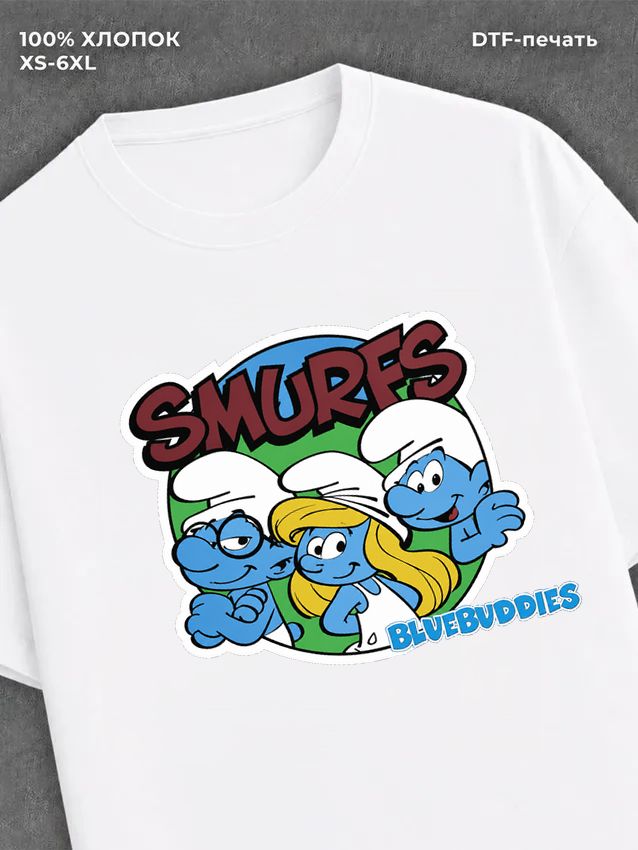 Футболка The Smurfs