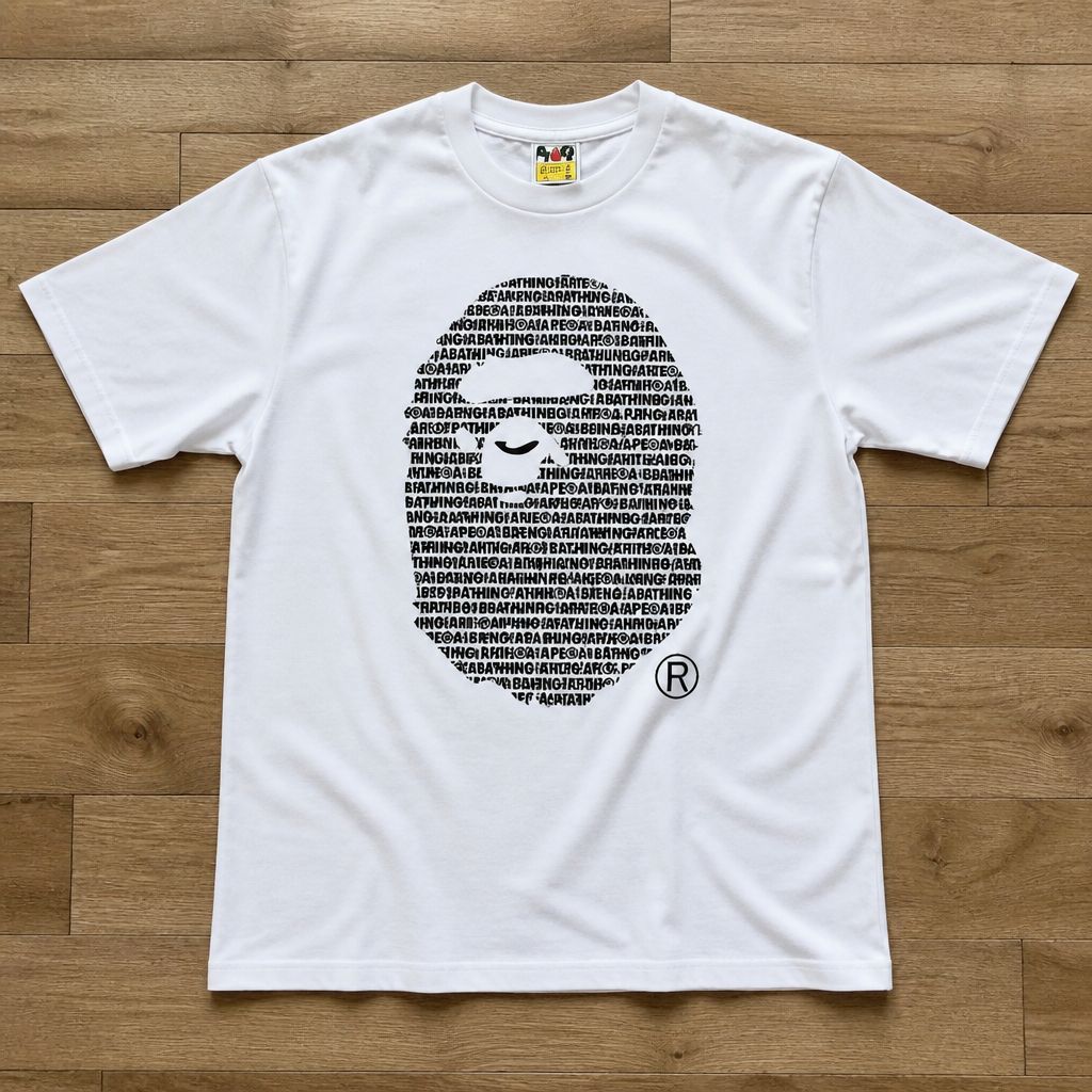 Футболка bape Japan Ape Head Tee White