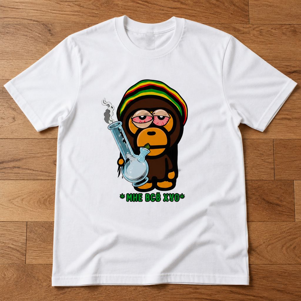 Футболка Bape baby milo шишки