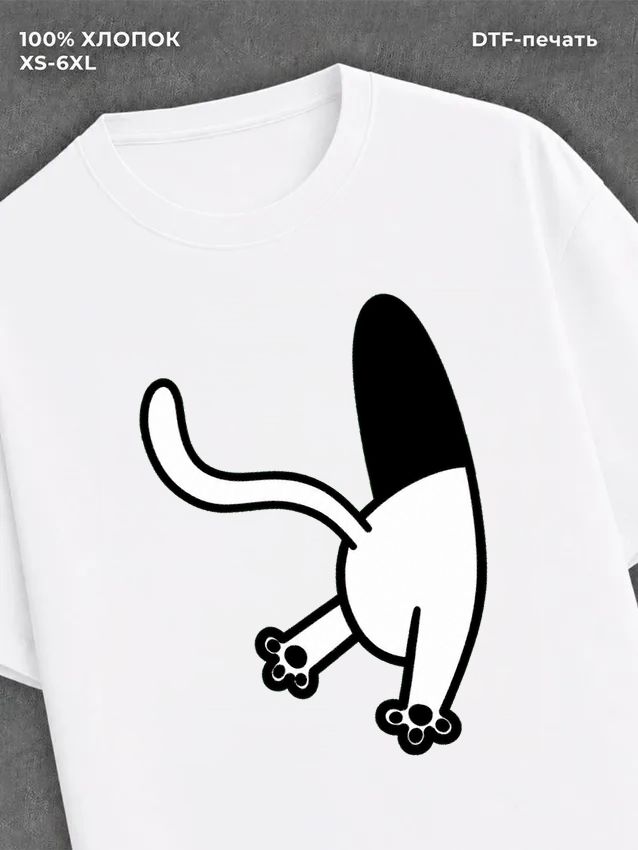 Футболка Котик