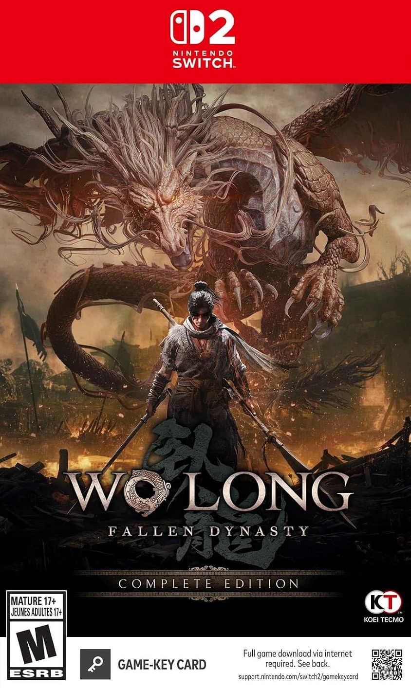 Игра Wo Long: Fallen Dynasty - Complete Edition (Nintendo Switch 2, русские субтитры)