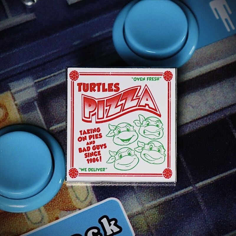 Значок Черепашки Ниндзя Пицца Ограниченное издание , Teenage Mutant Ninja Turtles