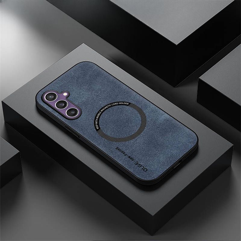 CMS 智能手机壳 用于 Samsung Galaxy S25+, 橡胶, 蓝色