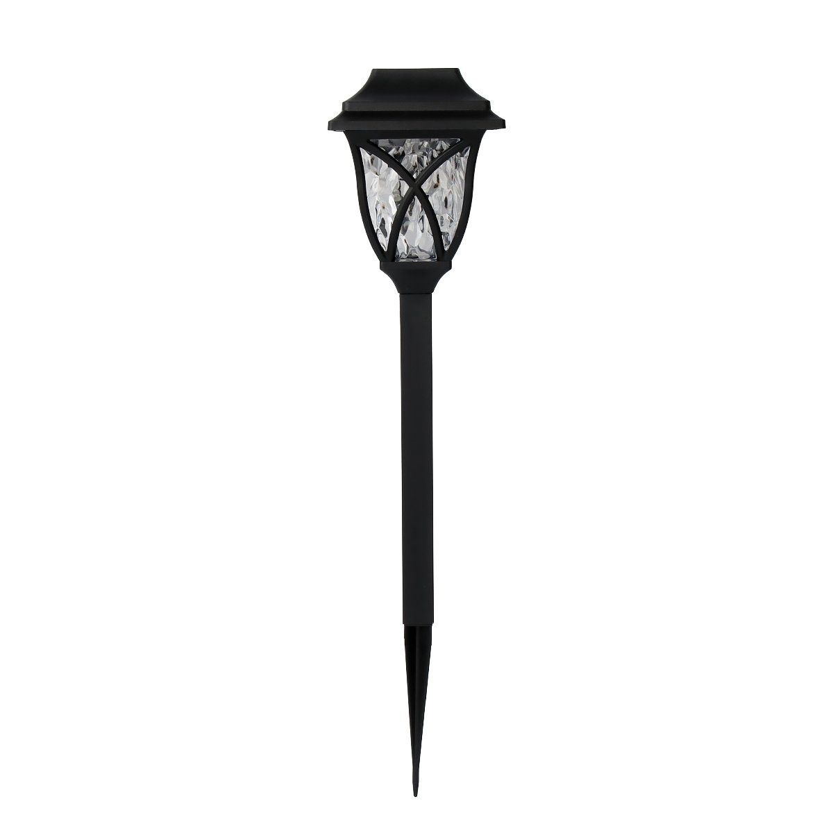 Светильник садовый на солнечной батарее 10х10х44 см — фото 2