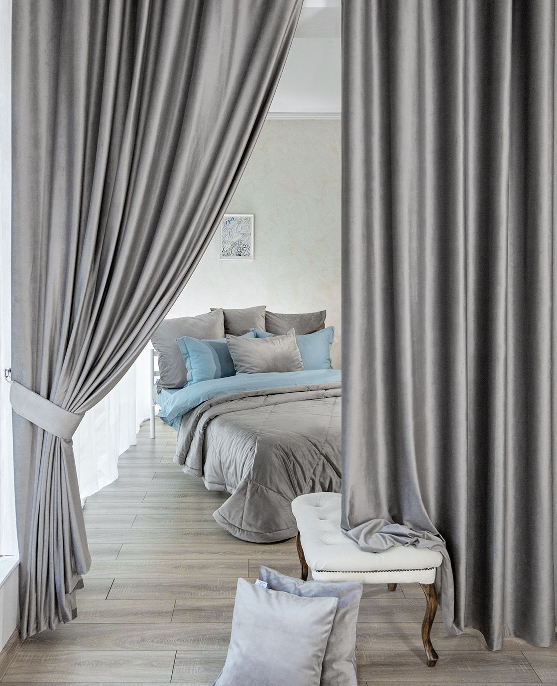 Шторыбархат2полотна150х275см,EvrikaHome