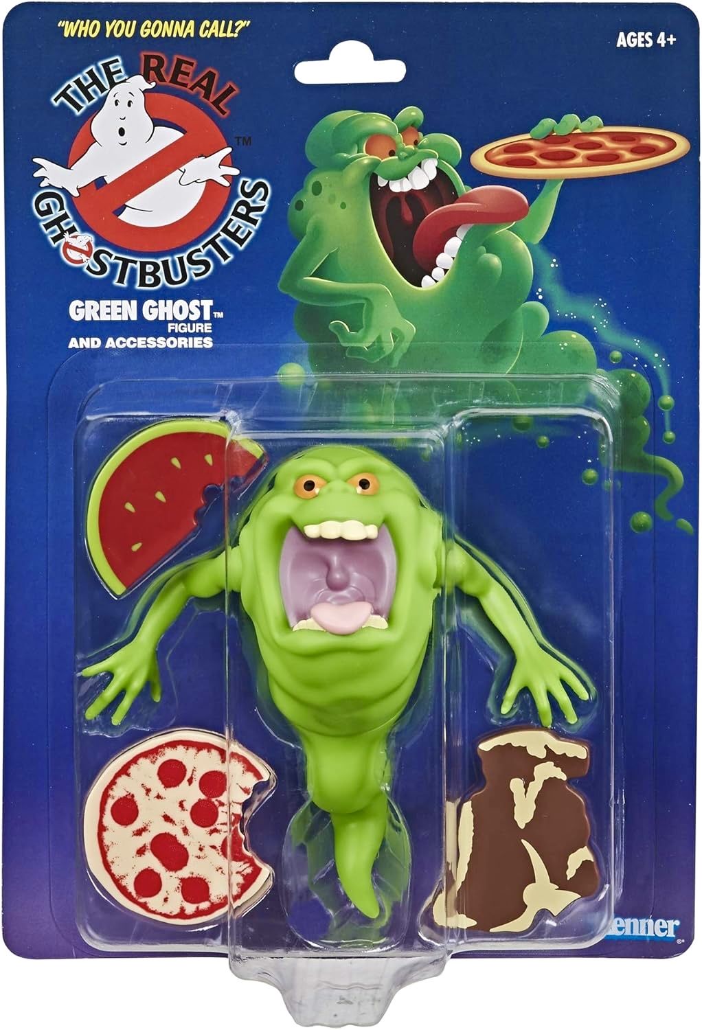 Ghostbusters: Охотники за привидениями Классика Kenner: Зелёный Призрак Слаймер, Ретро фигурка с аксессуарами