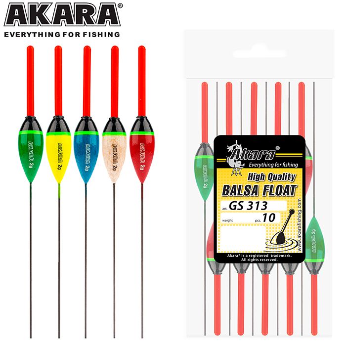 Поплавок Akara бальса GS313 4 гр.