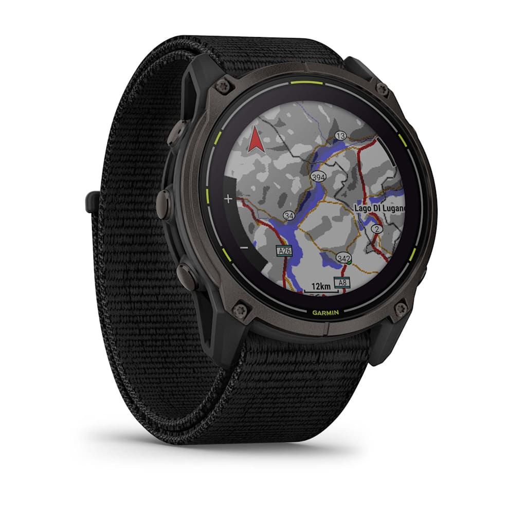 Мультиспортивные часы Garmin Enduro 3, черный нейлоновый ремешок UltraFit, 010-02751-01