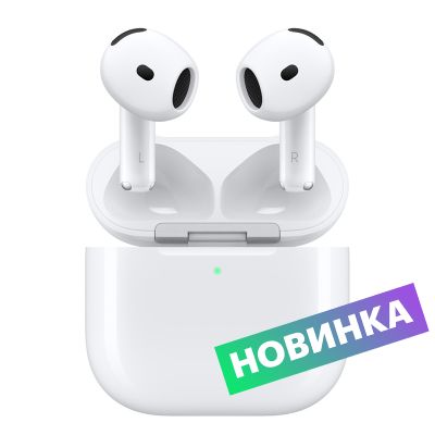 Вкладыши Вкладыши Apple AirPods 4 ANC Беспроводное 104179904
