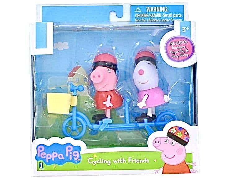 Свинка Пеппа: Игровой набор Peppa Pig: Велопрогулка с друзьями