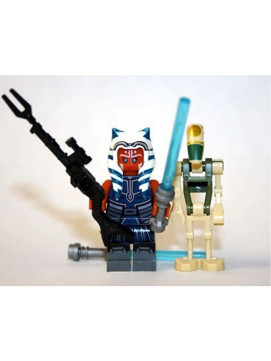 Фигурка Асока Тано и дроид / Звёздные Войны / Star Wars