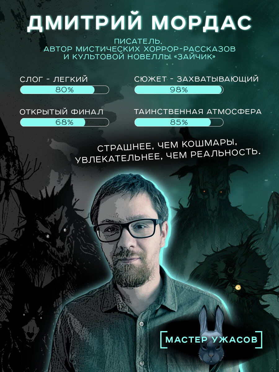 Дмитрий Мордас. Зайчик и другие истории. Хоррор и мистика. Страшные рассказы | Dmitry Mordas. The Hare and Other Stories. Horror and Mysticism. Scary Tales - Ozon image 3