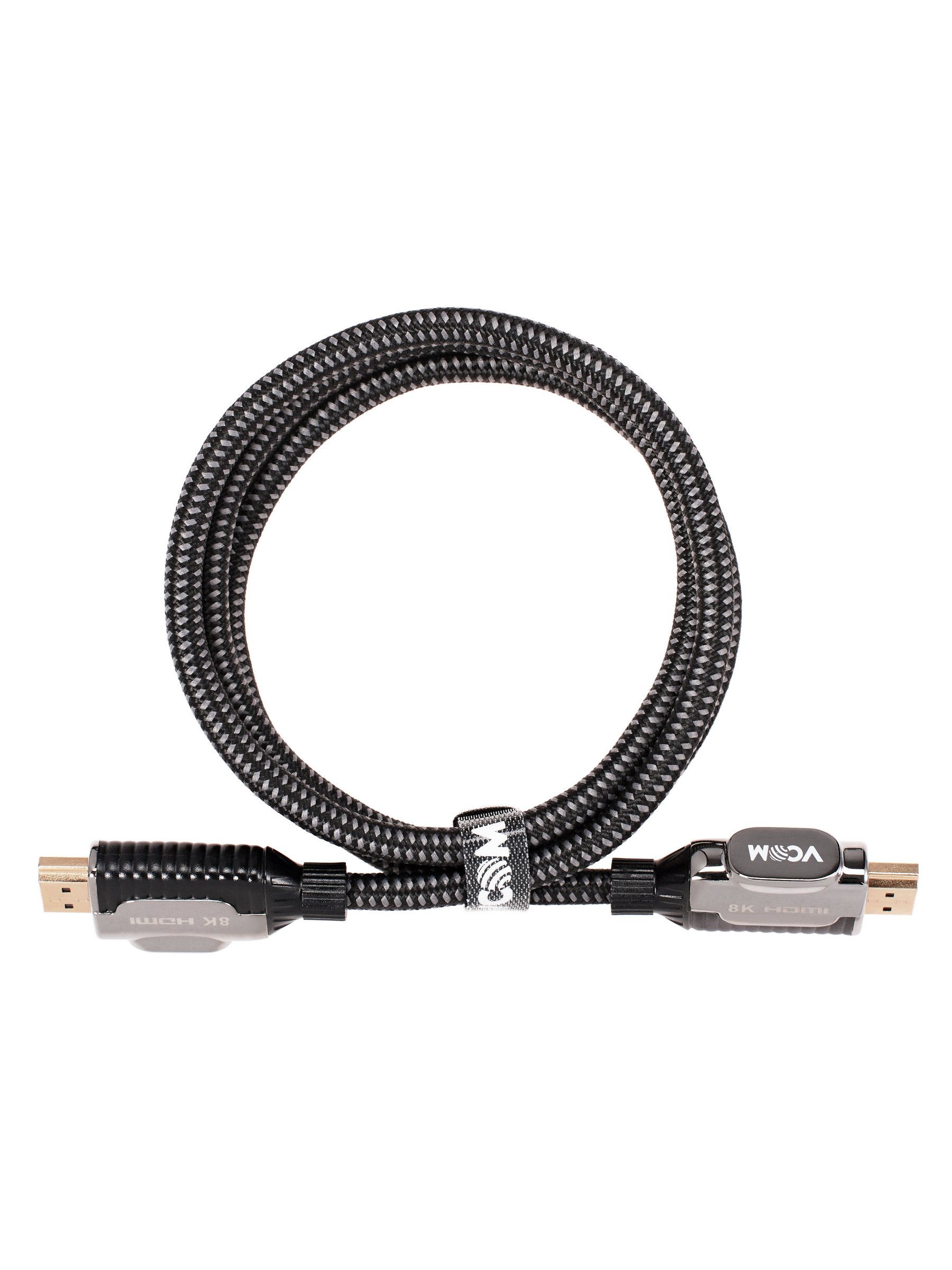 КороткийHDMI2.1кабельVCOM1ммедь8K60Hzвоплеткепроводсверхскоростной(CG864-1M)