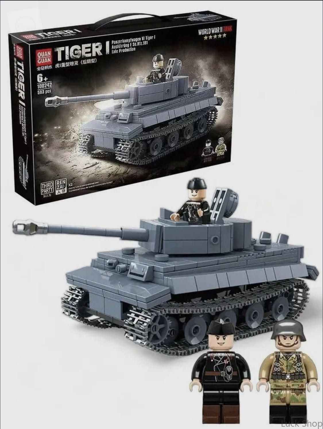 Конструктор Военная техника, Танк Тигр I, 100242 503 pcs купить на OZON ...